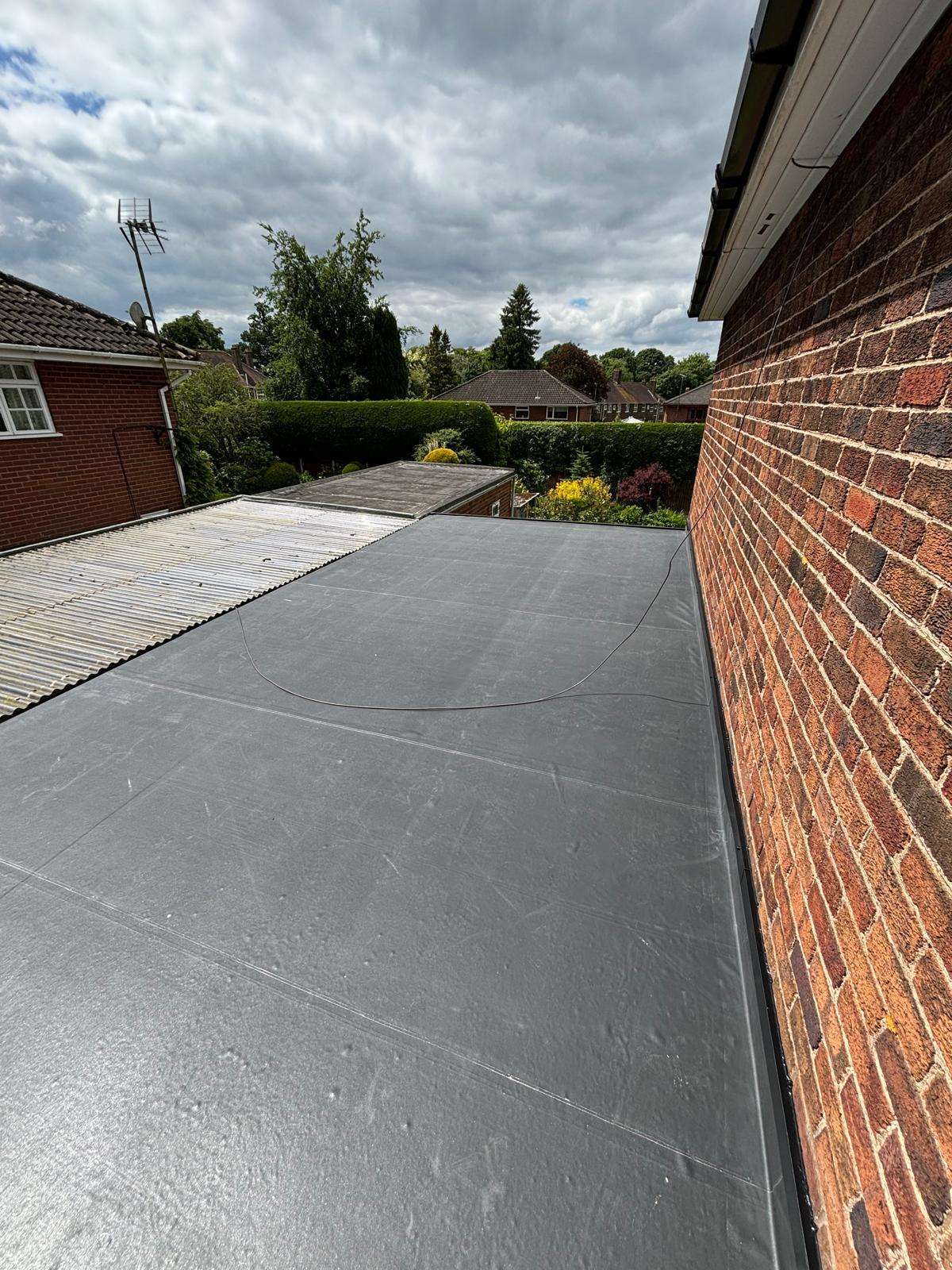 Roofing work completed 2024
